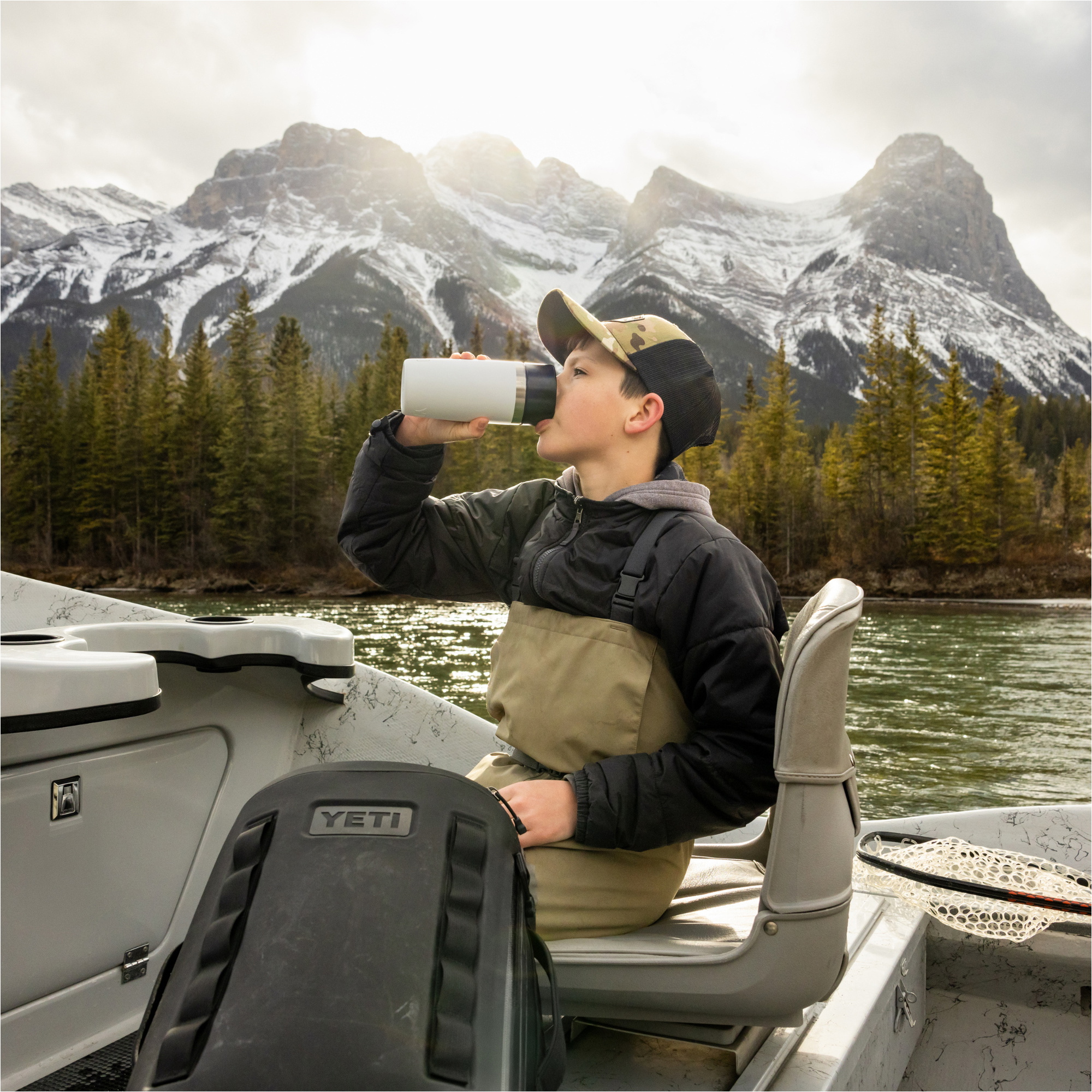 2026 YETI Rambler 12 OZ Travel Flasche 70000002334 - White